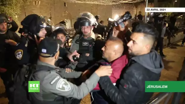 Jérusalem : plus de 100 blessés dans des heurts entre Palestiniens et policiers israéliens