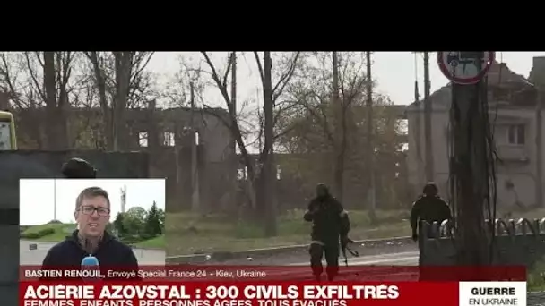 Près de 300 civils exfiltrés d'Azovstal attendus à Zaporijjia • FRANCE 24
