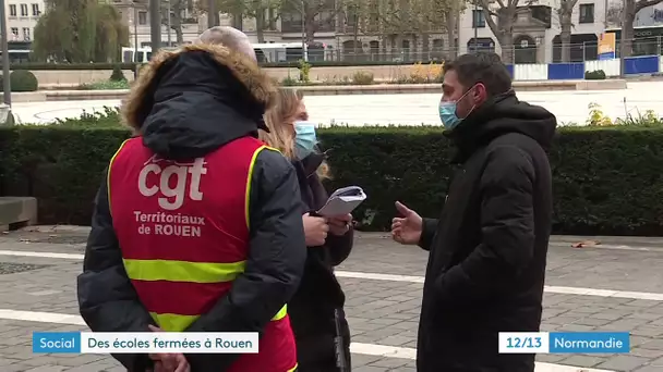 Rouen : 13 écoles fermées suite à une grève des agents territoriaux