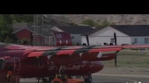 Groenland : aéroport de Narsarsuaq