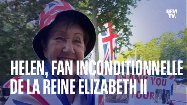 Cette fan d'Elizabeth II a dormi devant Buckingham pour assister à son jubilé