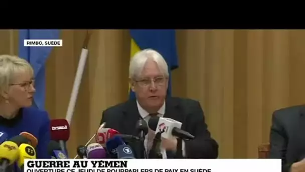 Guerre au Yémen : des pourparlers de paix s’ouvrent en Suède sous l'égide de l'ONU
