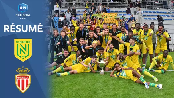 Le FC Nantes s'adjuge le titre de Champion de France 2022 I Championnat National U19 2022