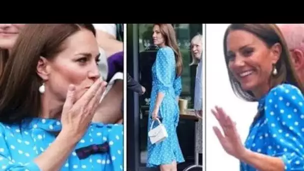 Kate envoie la foule de Wimbledon déchaînée avec sa première apparition en 2022 pour encourager l'as