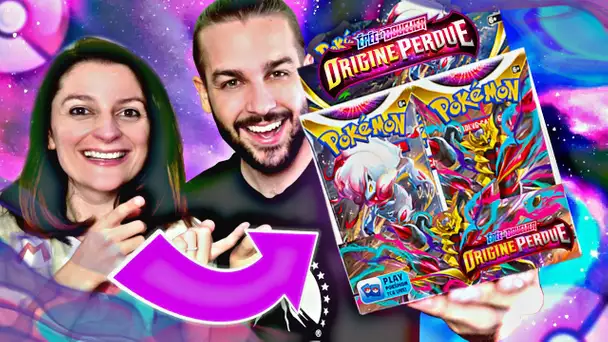 ON A RECU LES NOUVELLES CARTES POKEMON ORIGINE PERDUE ! OUVERTURE DISPLAY ORIGINE PERDUE