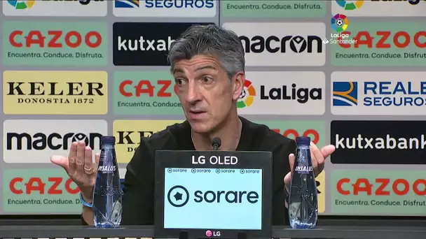 Rueda de prensa Real Sociedad vs Elche CF