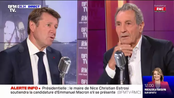 Christian Estrosi annonce son soutien à Emmanuel Macron
