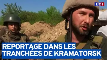 Reportage dans les tranchées de Kramatorsk