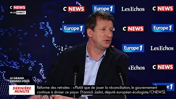 Yannick Jadot : «L'écologie est une opportunité pour l'économie et l'emploi» dans #LeGrandRDV