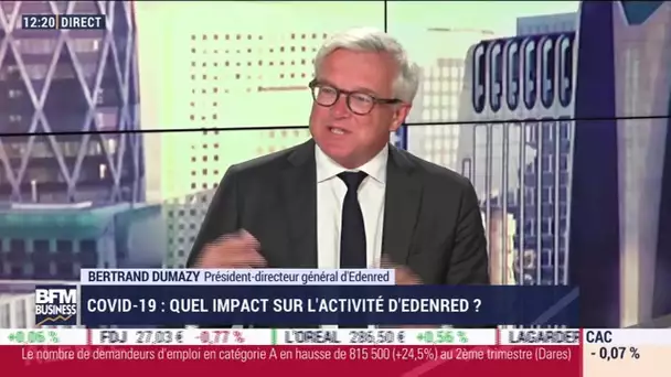 Bertrand Dumazy (Edenred) : Covid-19, quel impact sur l'activité d'Edenred ?