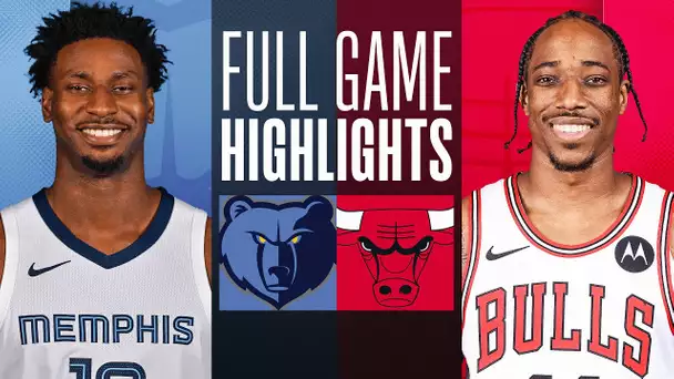 GRIZZLIES at BULLS | FULL GAME HIGHLIGHTS | January 20, 2024