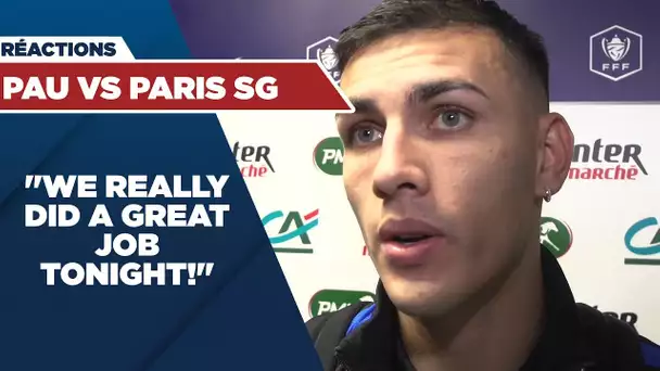 POST GAME INTERVIEWS : PAU vs PARIS SAINT-GERMAIN