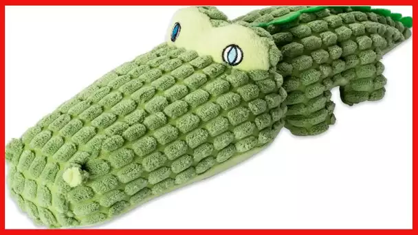 Bone Dry Plush Pet Toy, Plush, Sam Alligator