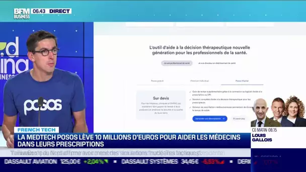 La medtech Posos lève 10 millions d'euros pour aider les médecins dans leurs prescriptions