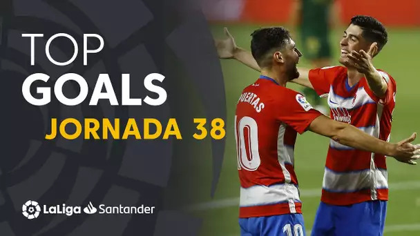 Todos los goles de la Jornada 38 de LaLiga Santander 2019/2020