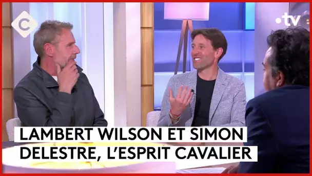 Lambert Wilson et Simon Delestre, au plus près des animaux - C à Vous - 29/04/2024