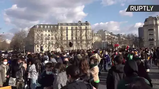 «Fridays For Future»: manifestation pour le climat à Paris