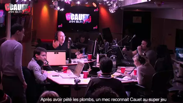 Après avoir pété les plombs, un mec reconnait Cauet au super jeu - C&#039;Cauet sur NRJ