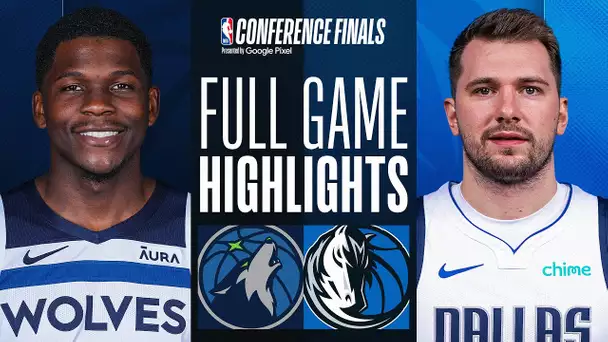 #3 TIMBERWOLVES at #5 MAVERICKS | FULL GAME 4 HIGHLIGHTS | May 28, 2024