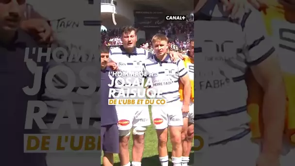 L’émotion était présente à Chaban-Delmas 🥺 #shorts #sports #rugby #top14