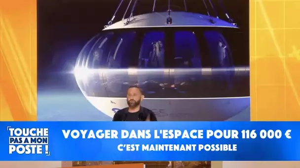 Il est possible de voyager dans l'espace pour 116 000 euros !