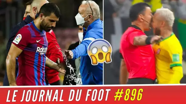 Une TERRIBLE nouvelle pour AGÜERO ! Nerveux, NEYMAR se chauffe avec l'arbitre !