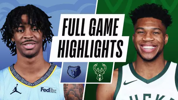 GRIZZLIES at BUCKS | FULL GAME HIGHLIGHTS | April 17, 2021