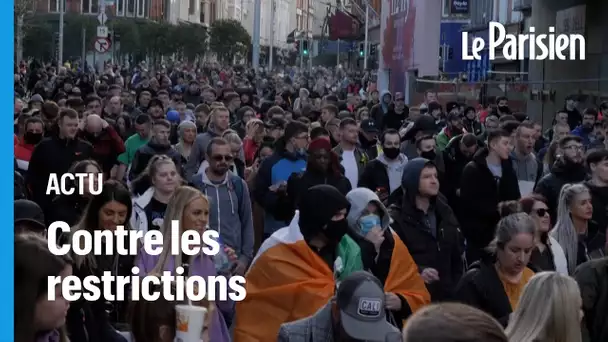 Covid-19 : d’Irlande au Brésil... un week-end de manifestation contre les restrictions sanitaires