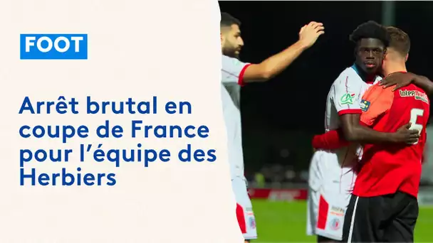 Coupe de France de foot : l'équipe des Herbiers s'arrête trop tôt