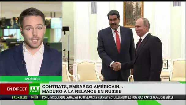 A Moscou, Vladimir Poutine réitère son soutien à Nicolas Maduro, «autorité légitime» du Venezuela