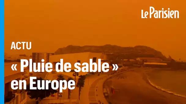 Une « pluie de sable » du Sahara s'abat sur la France et une partie de l'Europe