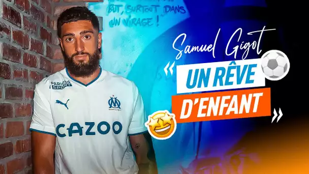 Samuel Gigot 🇫🇷 ⎮ Ses premiers mots à l'OM 🔵⚪️