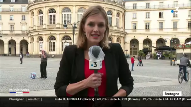 Carole Gandon. Réaction à l'élection de Nathalie Appéré. Elections Municipales 2020