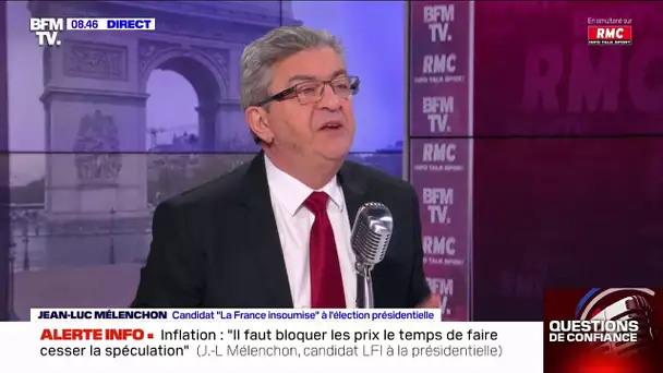 Mélenchon : "On doit respecter une stricte neutralité de l'école contre les signes religieux"