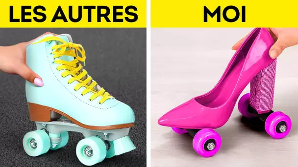 INCROYABLES IDÉES DE CHAUSSURES DIY || COMMENT AMÉLIORER TES CHAUSSURES ENNUYEUSES