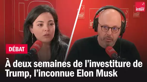 À deux semaines de l’investiture de Trump, l’inconnue Elon Musk - Le débat du 7/10