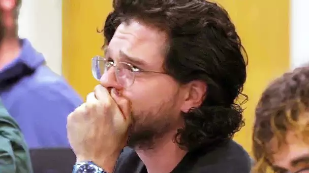 GAME OF THRONES: Kit Harington pleure en découvrant la fin de la série !