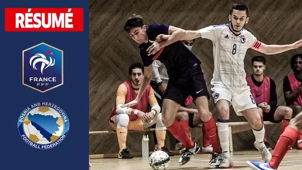 U19 Futsal, Bosnie-France (0-7 et 1-3)