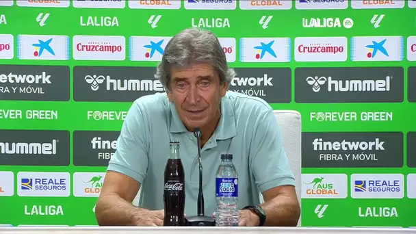 Rueda de prensa Real Betis vs Rayo Vallecano