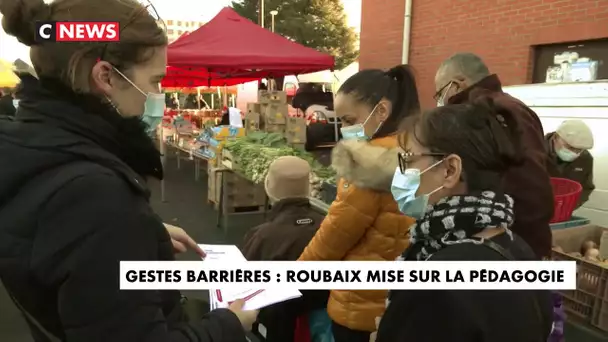 Gestes barrières : Roubaix mise sur la pédagogie