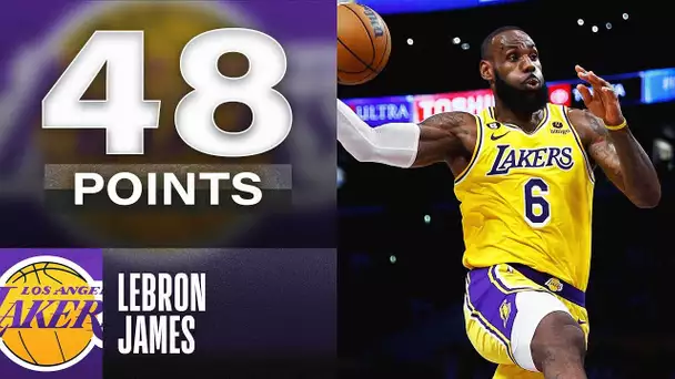 Lebron James DROPS a Season High 48 points in Lakers W | January 16, 2023