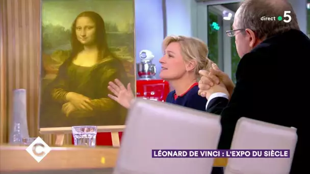 Léonard de Vinci : l’expo du siècle - C à Vous - 24/10/2019