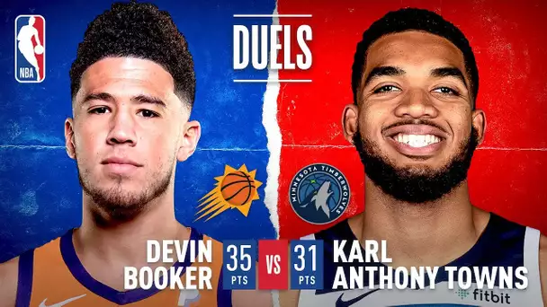 Devin Booker and Karl-Anthony Towns Duel in Minnesota! | March 2, 2018