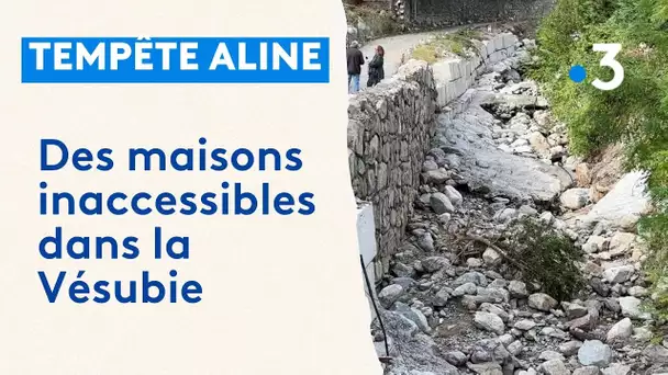 Tempête Aline : le quartier du Vernet à Saint-Martin-Vésubie est inaccessible depuis trois jours
