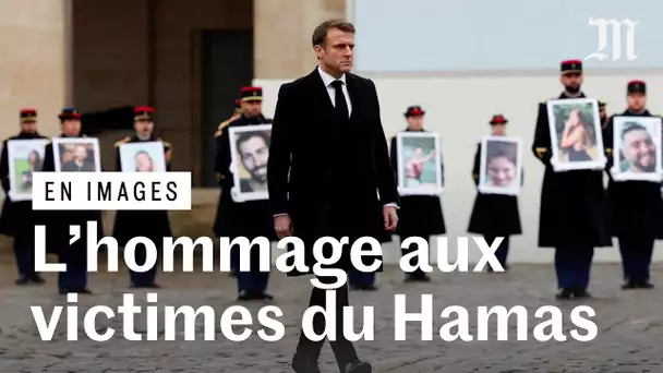 « Ne rien céder à un antisémitisme rampant » : l’hommage national aux victimes du Hamas