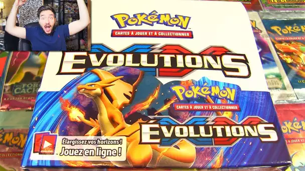 Ouverture d&#039;un Display Pokémon XY12 EVOLUTIONS #1 ! MEGA FULL ART !!!