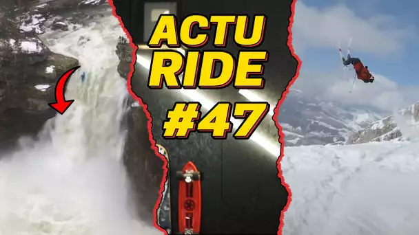 ACTU RIDE #47 : Candide Thovex frappe très fort, Aurelien Giraud teste le snowboard, Top tricks !