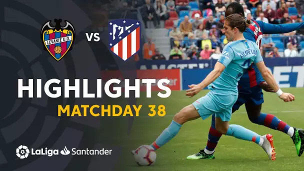 Highlights Levante UD vs Atletico Madrid (2-2)