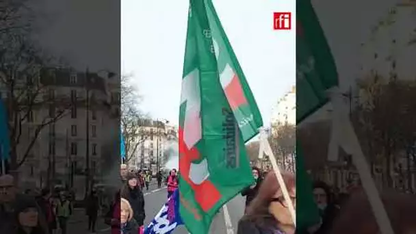 Paris : manifestation du 15 mars 2023 contre la réforme des retraites