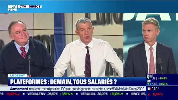 Le débat : Plateformes, tous salariés demain ?